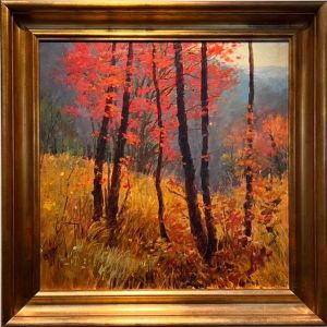 Aspen Color Phyllis Horne, Aspen Color, oil, 24x24, 30x30 w frame