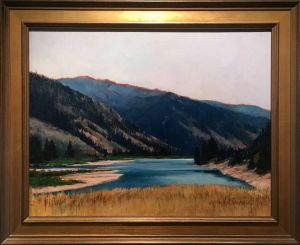 Crystalline Waters Phyllis Horne, Crystalline Waters, oil 14x18, 19x24 with frame, $1,800