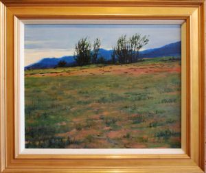 Onset of Evening Phyllis Horne, Onset of Evening, 14x18, oil, shown with frame, WEB