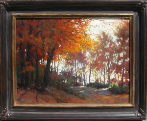 Shady Trail pfh_shady_trail_18x24_canvas_oil_LG
