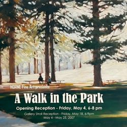 A Walk in the Park flyer A Walk in the Park flyer