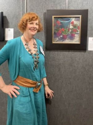 Karen Horne with Going to Pot, Pastelworld Karen Horne with Going to Pot, Pastelworld, WEB vertical an